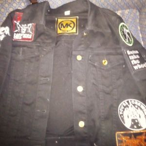 MK black jeanjacket